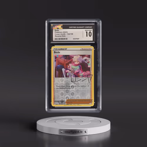 2023 Crown Zenith #124/159 Bede - Reverse Holo (CGC 10 GEM MINT)