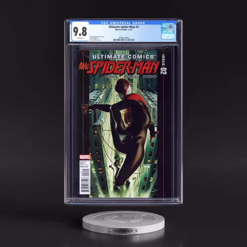 Ultimate Spider-Man #2 CGC 9.8 White Pages (Marvel Comics, 11/11) - Universal