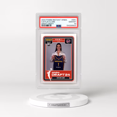 2024 Panini Instant WNBA Draft Night #DN1 Caitlin Clark (PSA 10 GEM MINT)