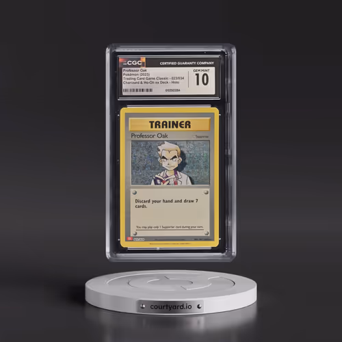 2023 Trading Card Game Classic - CLV, CLC, CLB #023/034 Professor Oak - Charizard & Ho-Oh ex Dec
