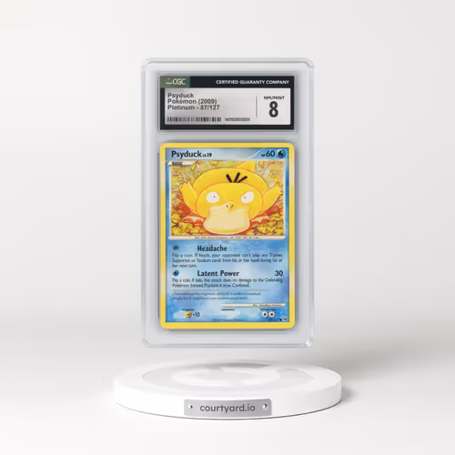 2009 Platinum #87/127 Psyduck (CGC 8 NM-MT)