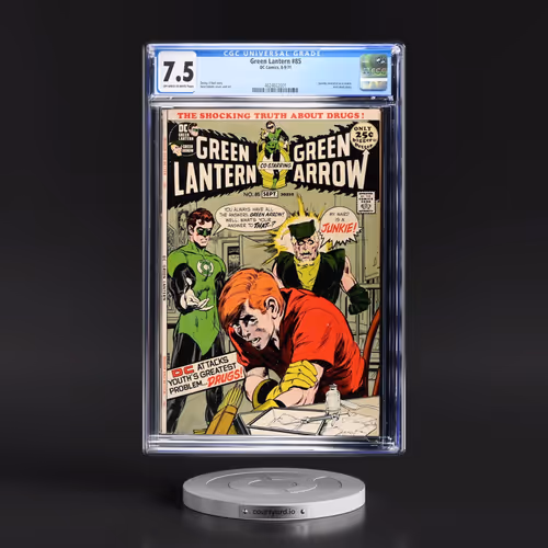 Green Lantern #85 CGC 7.5 Off-white to White Pages (DC Comics, 8-9/71) - Universal