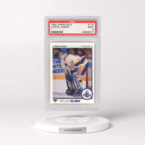 1990 Upper Deck #175 Curtis Joseph (PSA 9 MINT)