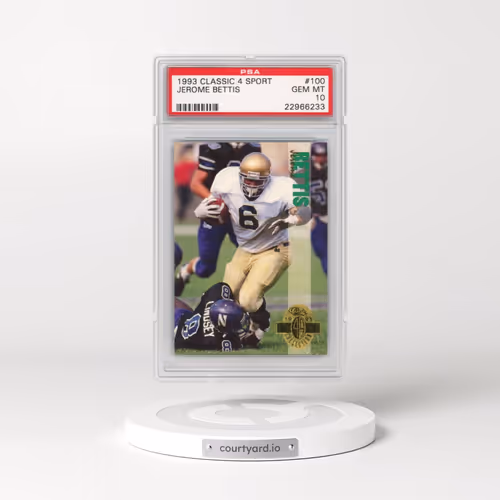 1993 Classic 4 Sport #100 Jerome Bettis (PSA 10 GEM MINT)