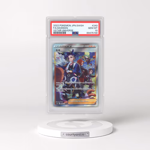 2022 Pokémon Sword & Shield Vstar Universe #240 Adaman - Full Art (PSA 10 GEM MINT)