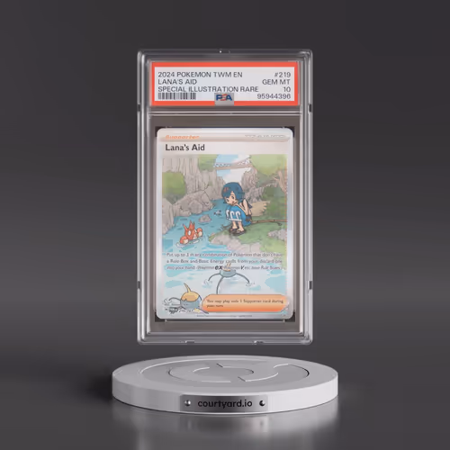 2024 Pokémon Twm EN-Twilight Masquerade #219 Lana's Aid - Special Illustration Rare (PSA 10 GEM MINT
