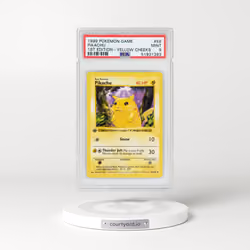 1999 Base Set #58 Pikachu - 1st Edition Shadowless (PSA 9 MINT)