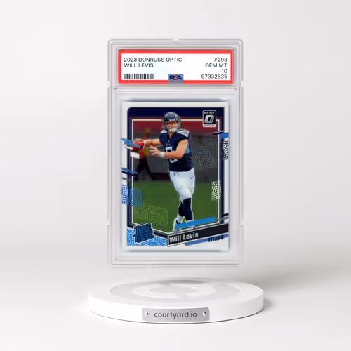 2023 Panini Donruss Optic #298 Will Levis (PSA 10 GEM MINT)