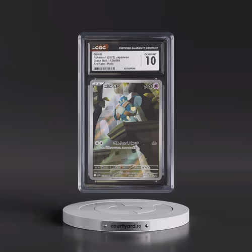 2025 Black Bolt - sv11B #128/086 Golett - Art Rare Holo (CGC 10 GEM MINT)