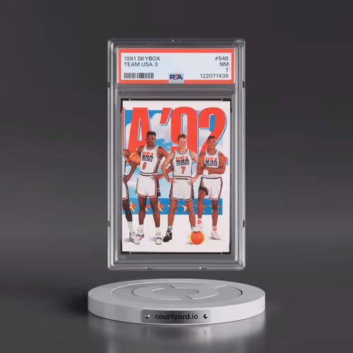 1991 Skybox #546 Team USA 3 (PSA 7 NM)