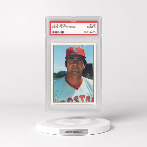 1975 SSPC #409 Carl Yastrzemski (PSA 9 MINT)
