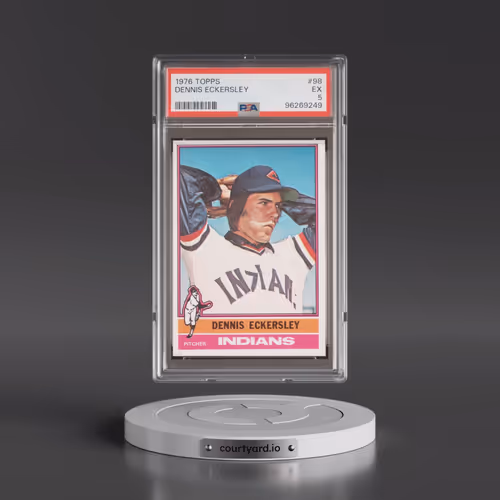 1976 Topps #98 Dennis Eckersley (PSA 5 EX)