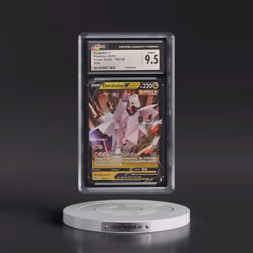 2023 Crown Zenith #103/159 Duraludon V - Holo (CGC 9.5 MINT+)
