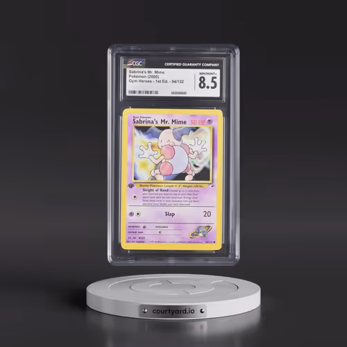 2000 Gym Heroes #94/132 Sabrina's Mr. Mime - 1st Edition 1st Edition (CGC 8.5 NM-MT+)