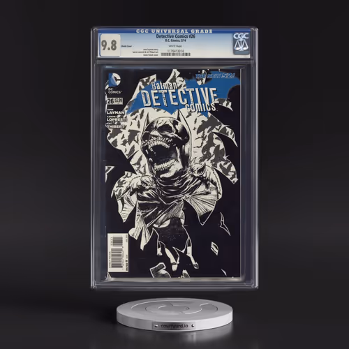 Detective Comics #26 CGC 9.8 White Pages (DC Comics, 2/14) - Universal Sketch Cover