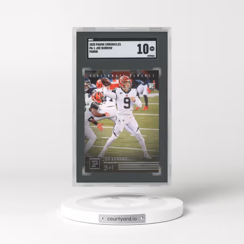 2020 Panini Chronicles #PA-1 Joe Burrow (SGC 10 GEM MINT)