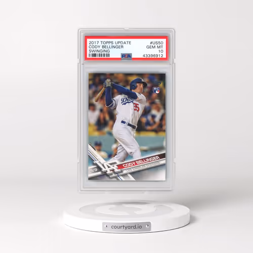 2017 Topps Update #US50 Cody Bellinger - Swinging (PSA 10 GEM MINT)