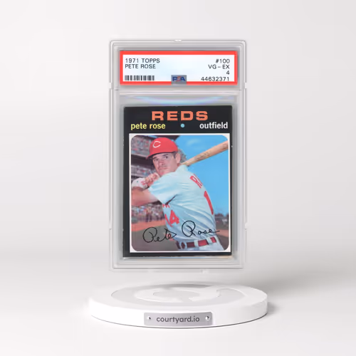 1971 Topps #100 Pete Rose (PSA 4 VG-EX)