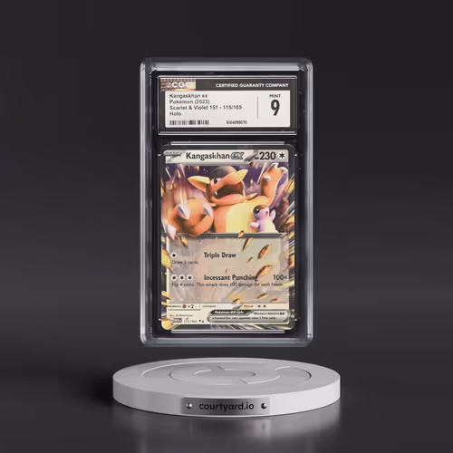 2023 Scarlet & Violet 151 - MEW EN #115/165 Kangaskhan ex (CGC 9 MINT)