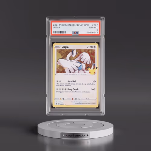 2021 Pokémon Celebrations #022 Lugia (PSA 8 NM-MT)