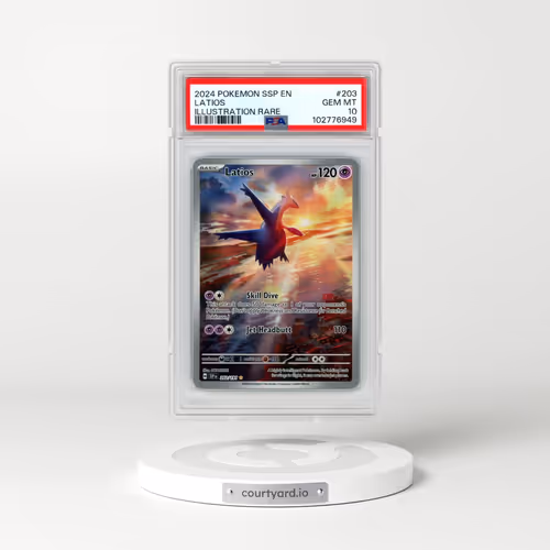 2024 Pokémon Ssp EN-Surging Sparks #203 Latios - Illustration Rare (PSA 10 GEM MINT)