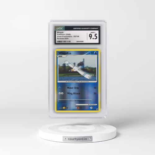 2008 Great Encounters #95/106 Wingull - Reverse Holo (CGC 9.5 MINT+)