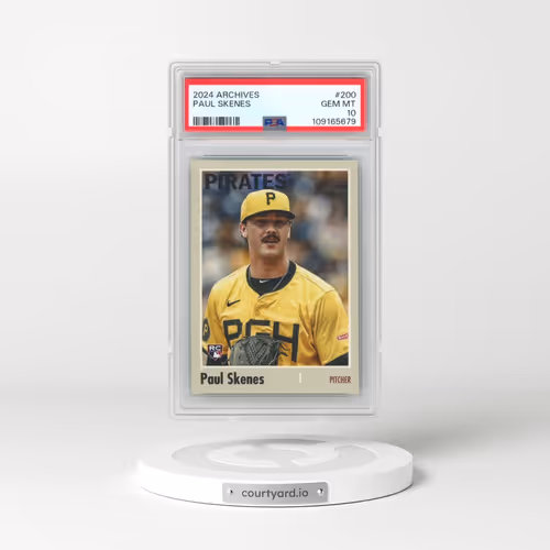 2024 Topps Archives #200 Paul Skenes (PSA 10 GEM MINT)
