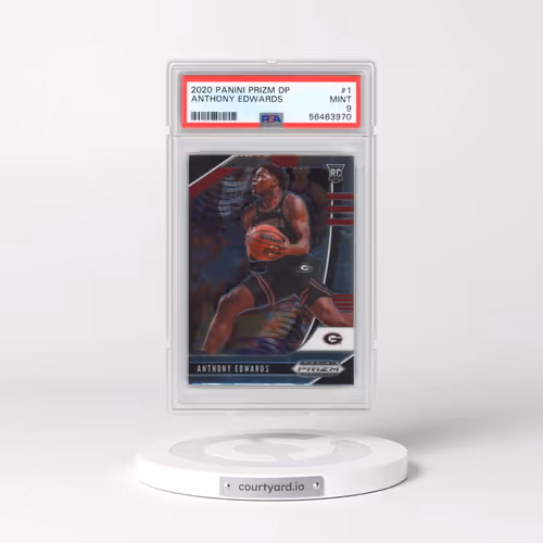 2020 Panini Prizm Draft Picks #1 Anthony Edwards (PSA 9 MINT)