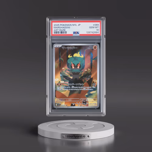 2025 Pokémon M1l-Mega Brave #069 Marshadow - Art Rare (PSA 10 GEM MINT)