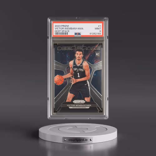 2023 Panini Prizm Deep Space #1 Victor Wembanyama (PSA 9 MINT)