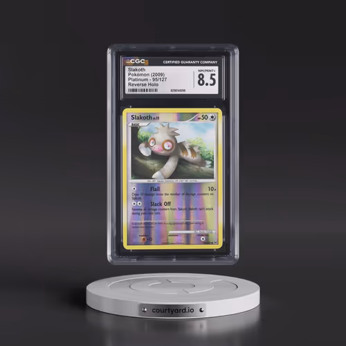 2009 Platinum #95/127 Slakoth - Reverse Holo (CGC 8.5 NM-MT+)