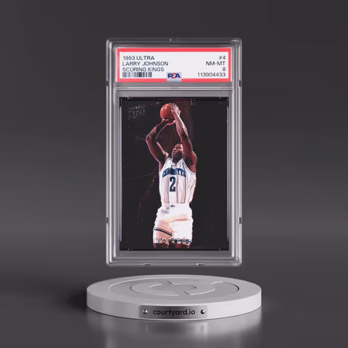 1993 Ultra Scoring Kings #4 Larry Johnson (PSA 8 NM-MT)
