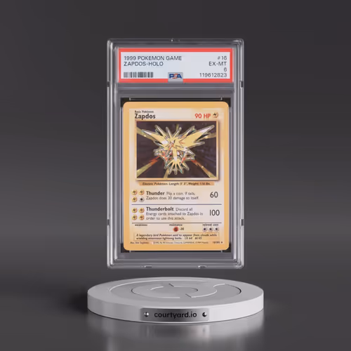 1999 Pokémon Game #16 Zapdos - Holo (PSA 6 EX-MT)