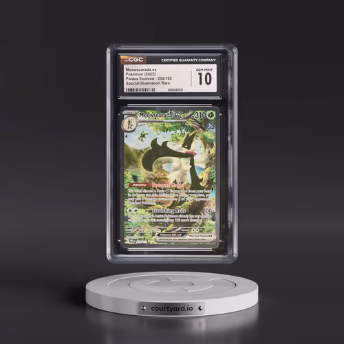 2023 Paldea Evolved - PAL EN #256/193 Meowscarada ex - Special Illustration Rare (Holo) (CGC 10 GEM