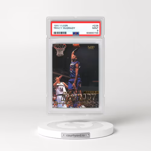 1997 Fleer #226 Tracy McGrady (PSA 9 MINT)