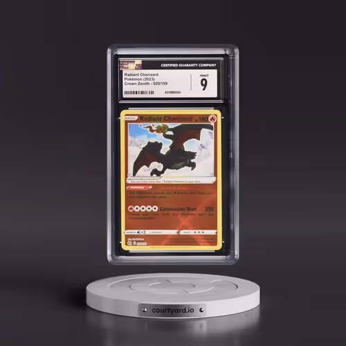 2023 Crown Zenith #020/159 Radiant Charizard - Holo (CGC 9 MINT)
