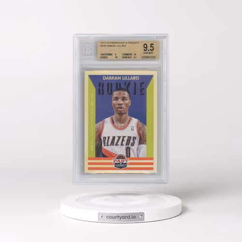 2012 Panini Past & Present #249 Damian Lillard (BGS 9.5 GEM MINT)