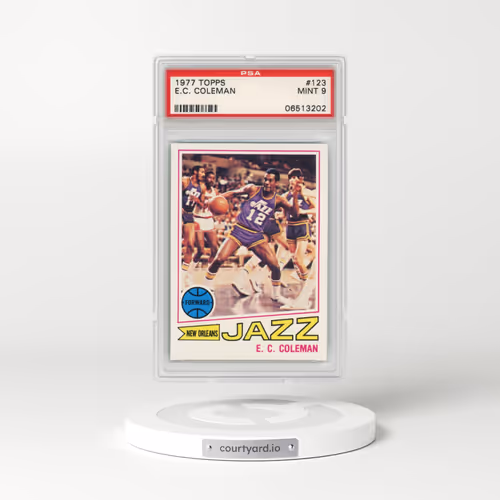 1977 Topps #123 E.C. Coleman (PSA 9 MINT)