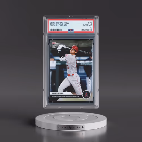 2020 Topps Now #70 Shohei Ohtani (PSA 10 GEM MINT)