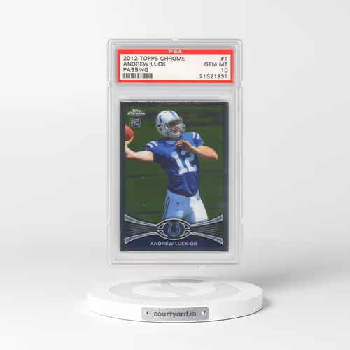 2012 Topps Chrome #1 Andrew Luck - Passing (PSA 10 GEM MINT)