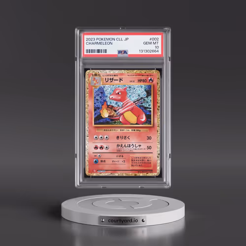 2023 Pokémon Cll-Trading Card Game Classic Charizard & HO-Oh EX Deck #002 Charmeleon (PSA 10 GEM MIN