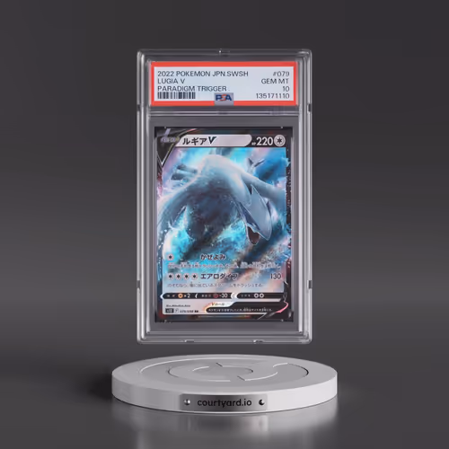 2022 Pokémon Sword & Shield Paradigm Trigger #079 Lugia V - Holo (PSA 10 GEM MINT)
