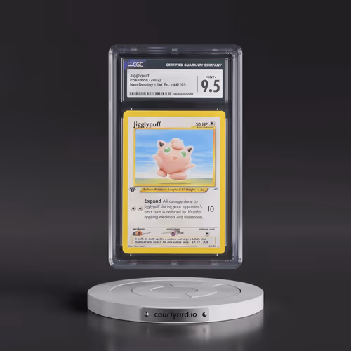 2002 Neo Destiny #44/105 Jigglypuff - 1st Edition 1st Edition (CGC 9.5 MINT+)