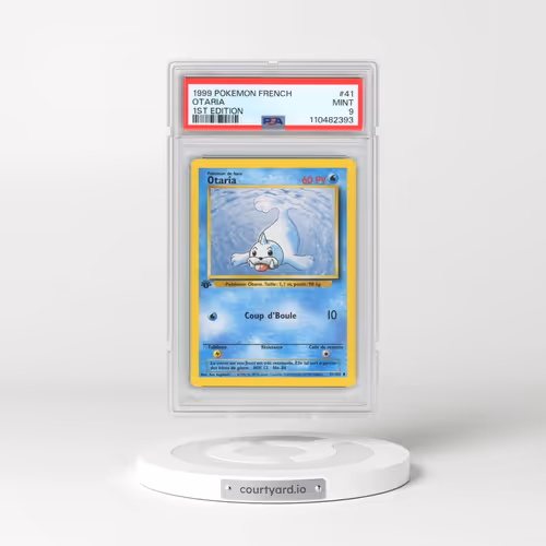 1999 Pokémon #41 Otaria - 1st Edition (PSA 9 MINT)