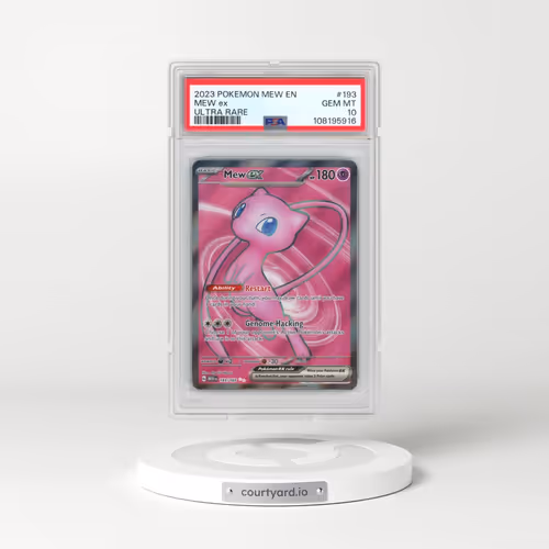 2023 Pokémon Mew EN-151 #193 Mew EX - Holo Ultra Rare (PSA 10 GEM MINT)