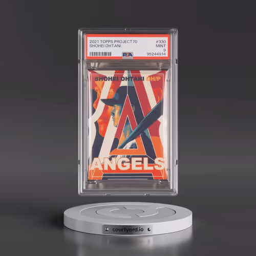 2021 Topps PROJECT70 #330 Shohei Ohtani (PSA 9 MINT)