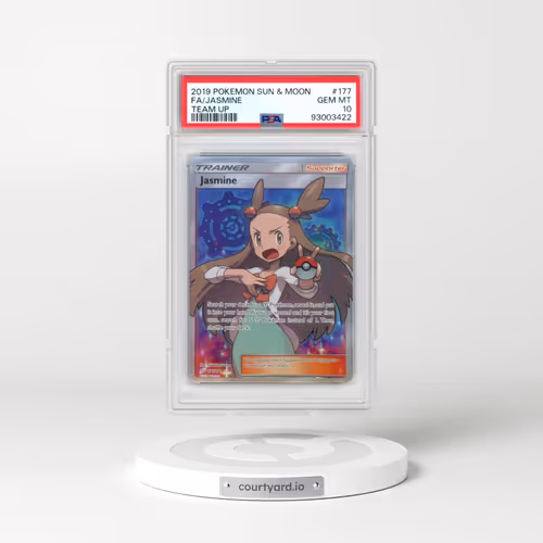 2019 Pokémon Sun & Moon Team Up #177 Jasmine - Full Art (PSA 10 GEM MINT)
