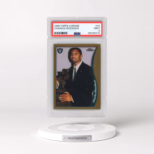 1998 Topps Chrome #44 Charles Woodson (PSA 9 MINT)