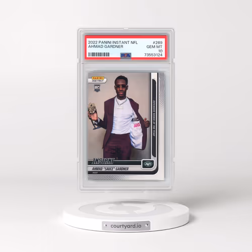 2022 Panini Instant NFL #269 Ahmad Gardner (PSA 10 GEM MINT)