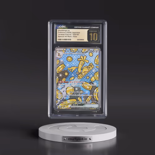 2024 High Class Pack: Terastal Fest ex - sv8a #220/187 Gholdengo ex - Special Art Rare Holo (CGC 10